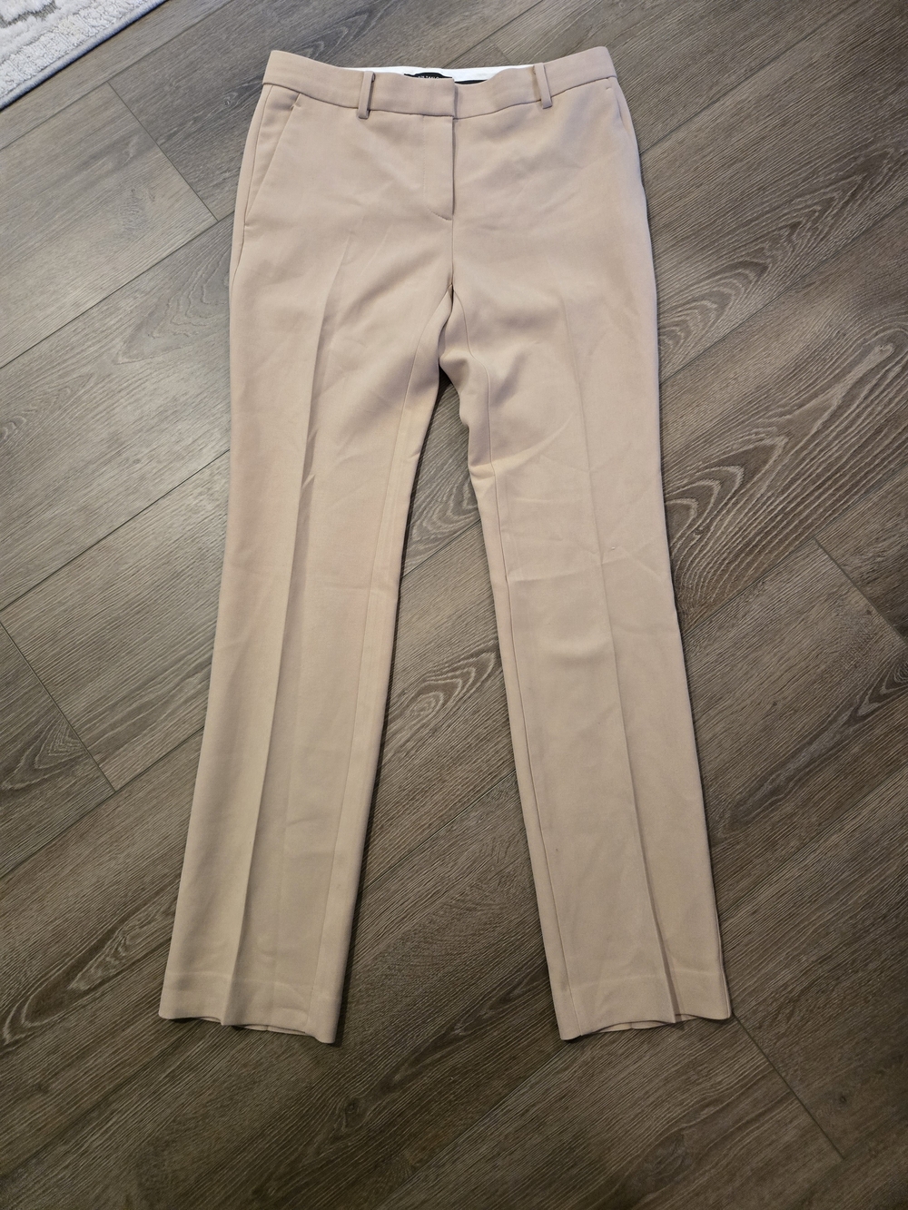 Ann Taylor Light Beige Slim Dress Pants